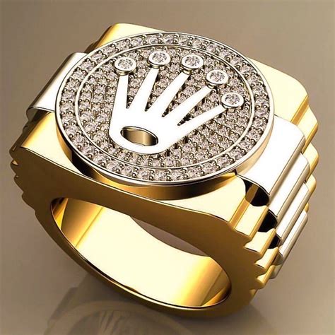 mens ring rolex design|rolex style rings for men.